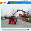 1-12Ton ATV trailer with crane